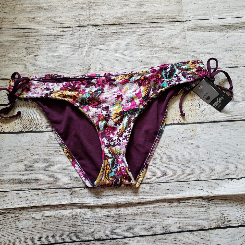 ❤️MOSSIMO Multicolor Floral Hipster Bikini Swimsuit XL